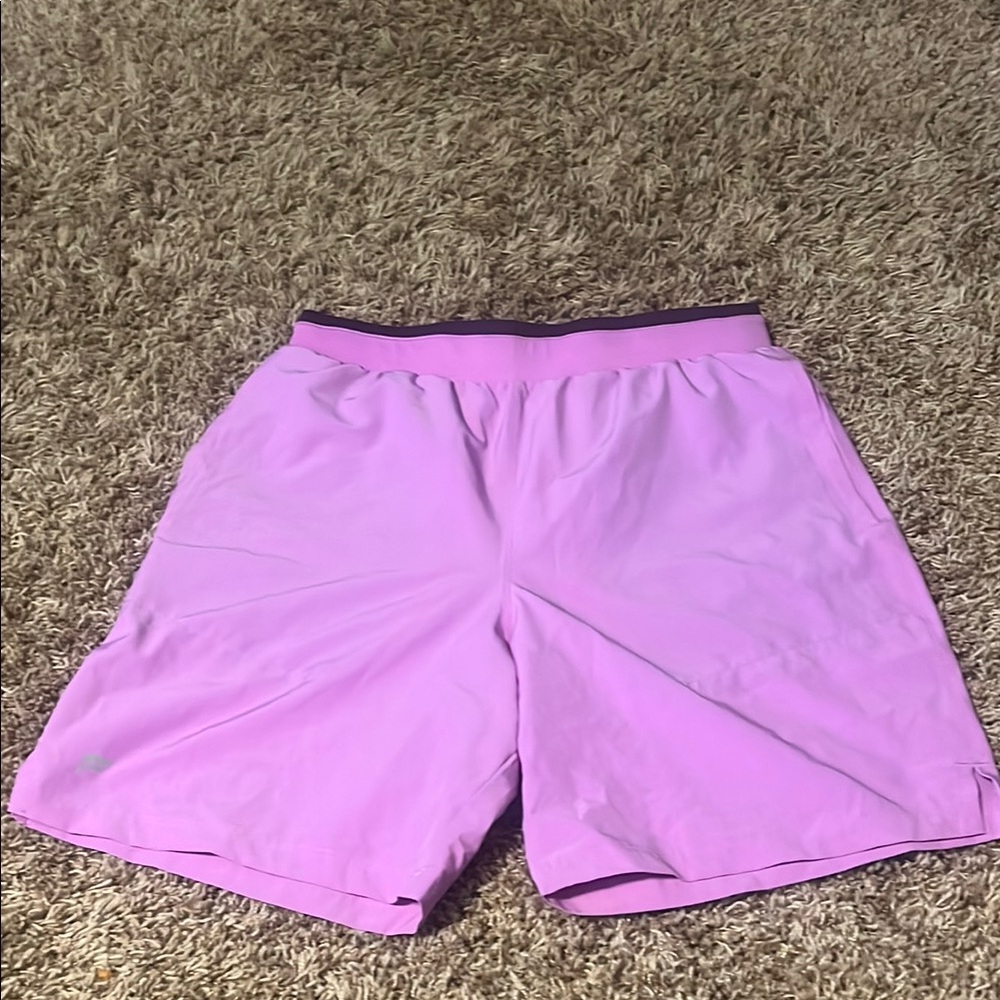 Fabletics Lavender Athletic Shorts